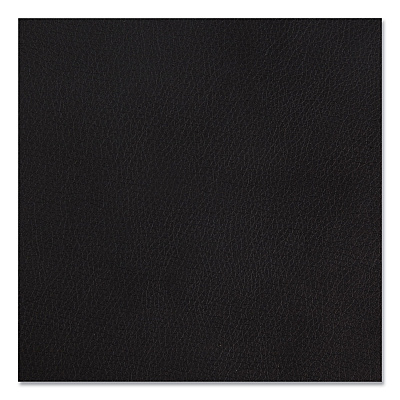 Union & Scale Prestige Bonded Leather Manager Chair, Supports Up to 275 lb, Black Seat/Back, Black Base (UOS59408)