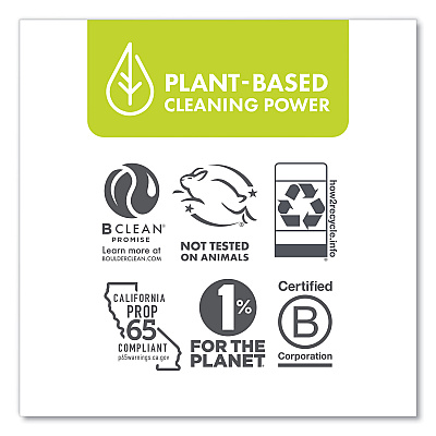 Boulder Clean Dishwasher Detergent Power Packs, Citrus Zest, 48 Tab Pouch, 6/Carton (BCL003663CT)