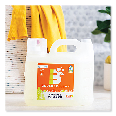 Boulder Clean Liquid Laundry Detergent, Citrus Breeze, 200 HE Loads, 200 oz Bottle (BCL003038EA)