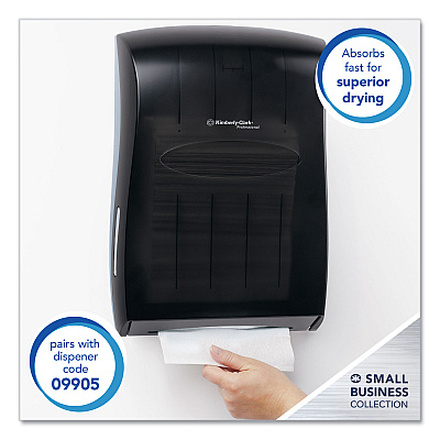 Scott Essential C-Fold Towels for Business, Convenience Pack, 1-Ply, 10.13 x 13.15, White, 200/Pack, 9 Packs/Carton (KCC03623)