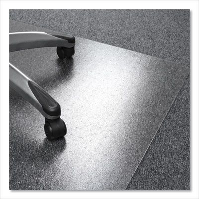 Floortex Cleartex Ultimat Polycarbonate Chair Mat for Low/Medium Pile Carpet, 48" w x 79" l, Clear (FLRER1120023ER)