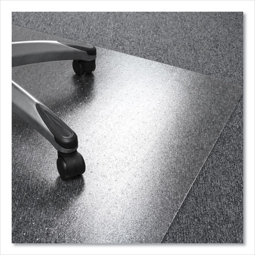 Floortex Cleartex Ultimat Polycarbonate Chair Mat for Low/Medium Pile Carpet, 48 x 79, Clear (ER1120023ER)
