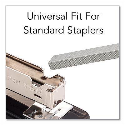 Swingline S.F. 1 Standard Staples, 0.25" Leg, 0.5" Crown, Steel, 5,000/Pack, 5 Packs/Box (SWIS7035101S)