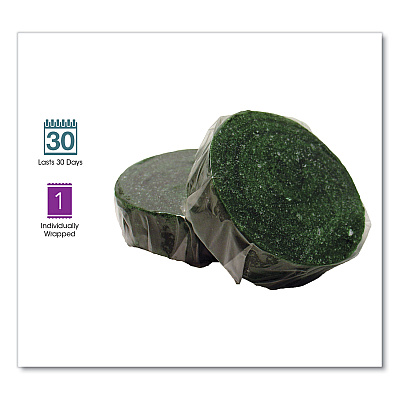 Fresh Products Eco-Fresh Urinal Block, Non-Para, Green Apple, Green, 12/Box, 12 Boxes/Carton (FRSEUB144CF)