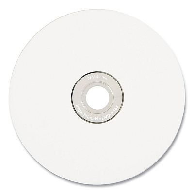 Verbatim DVD-R Recordable Disc, 4.7 GB, 16x, Spindle, White, 50/Pack (VER95137)