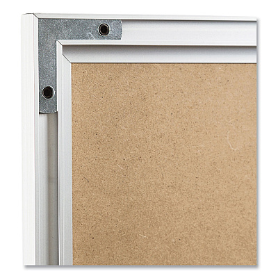 U Brands Magnetic Dry Erase Board with Aluminum Frame, 23 x 17, White Surface, Silver Frame (UBR070U0001)