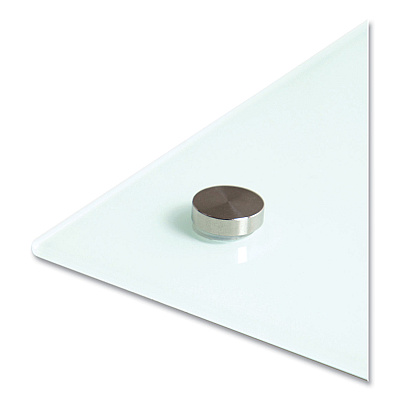 U Brands Glass Dry Erase Board, 47 x 35, White Surface (UBR121U0001)