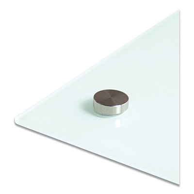 U Brands Glass Dry Erase Board, 70 x 35, White Surface (UBR123U0001)