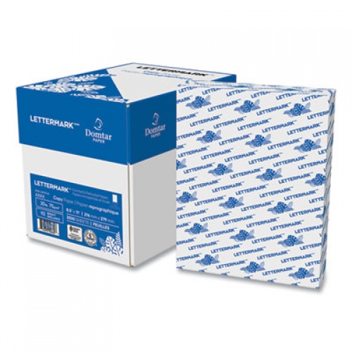 Lettermark CUSTOM CUT-SHEET COPY PAPER, 92 BRIGHT, 24 LB, 8.5 X 11, WHITE, 500/REAM (451035)