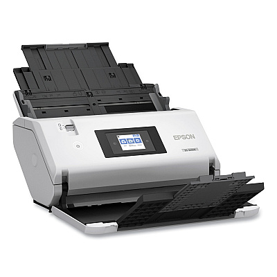 Epson DS-30000 Large-Format Document Scanner, Scans Up to 12" x 220", 1200 dpi Optical Res, 120-Sheet Duplex Auto Document Feeder (B11B255201)