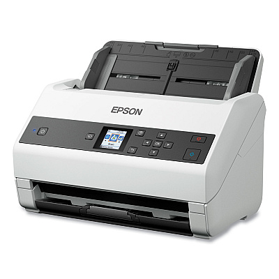 Epson DS-970 Color Duplex Workgroup Document Scanner, 1200 dpi Optical Resolution, 100-Sheet Duplex Auto Document Feeder (B11B251201)