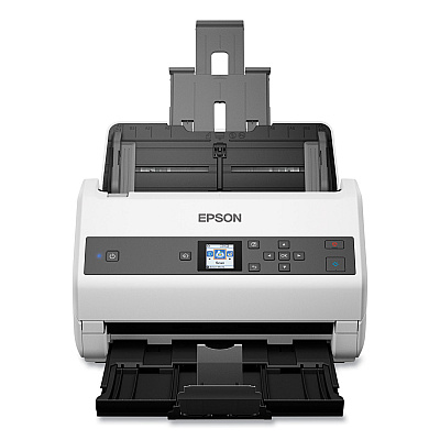 Epson DS-970 Color Duplex Workgroup Document Scanner, 1200 dpi Optical Resolution, 100-Sheet Duplex Auto Document Feeder (B11B251201)