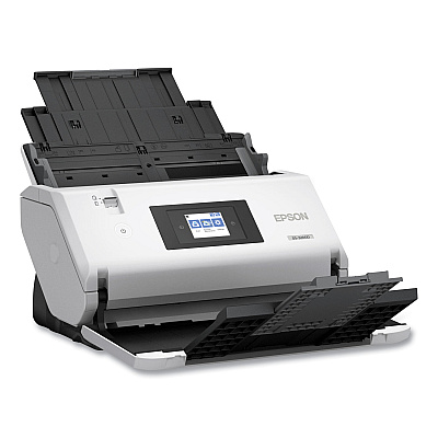 Epson DS-32000 Large-Format Document Scanner, Scans Up to 12" x 220", 1200 dpi Optical Res, 120-Sheet Duplex Auto Document Feeder (B11B256201)