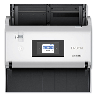 Epson DS-32000 Large-Format Document Scanner, Scans Up to 12" x 220", 1200 dpi Optical Res, 120-Sheet Duplex Auto Document Feeder (B11B256201)