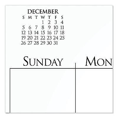 AT-A-GLANCE Business Monthly Wall Calendar, 15 x 12, White/Black Sheets, 12-Month (Jan to Dec): 2026 (997114)
