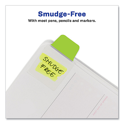 Avery Ultra Tabs Repositionable Tabs, Mini Tabs: 1" x 1.5", 1/5-Cut, Assorted Neon Colors, 40/Pack (AVE74759)