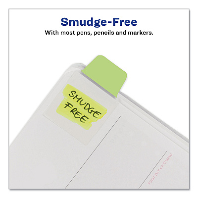 Avery Ultra Tabs Repositionable Tabs, Mini Tabs: 1" x 1.5", 1/5-Cut, Assorted Pastel Colors, 40/Pack (AVE74761)