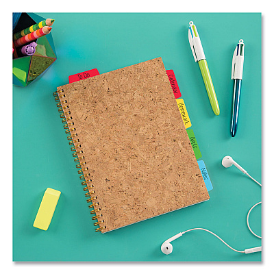 Avery Ultra Tabs Repositionable Tabs, Margin Tabs: 2.5" x 1", 1/5-Cut, Assorted Colors, 48/Pack (AVE74866)