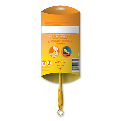 Swiffer Heavy Duty Dusters Starter Kit, 6" Handle with Two Disposable Dusters (PGC08109KT)