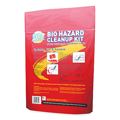 Spill Magic Biohazard Spill CleanUp, 0.75 x 6 x 9 (FAOSMBIOHAZARD)