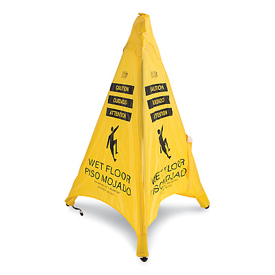 Spill Magic Pop Up Safety Cone, 3 x 2.5 x 20, Yellow (FAO220SC)