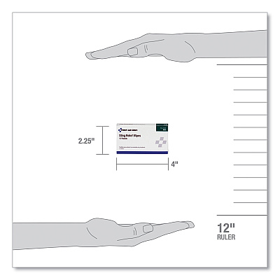 PhysiciansCare by First Aid Only First Aid Sting Relief Pads, 10/Box (FAO19002)