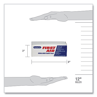 PhysiciansCare by First Aid Only OSHA First Aid Refill Kit, 41 Pieces/Kit (FAO90103)