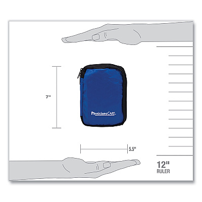 PhysiciansCare by First Aid Only Soft-Sided First Aid Kit for up to 10 People, 95 Pieces, Soft Fabric Case (FAO90166)