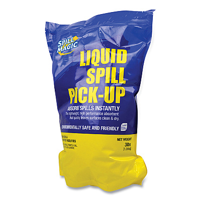 Spill Magic Sorbent, 4 qt, 3 lb Bag (FAOSM106)