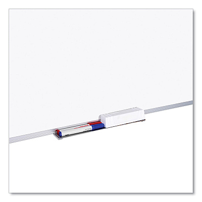 MasterVision Earth Silver Easy Clean Dry Erase Boards, 96 x 48, White Surface, Silver Aluminum Frame (BVCMA2100790)