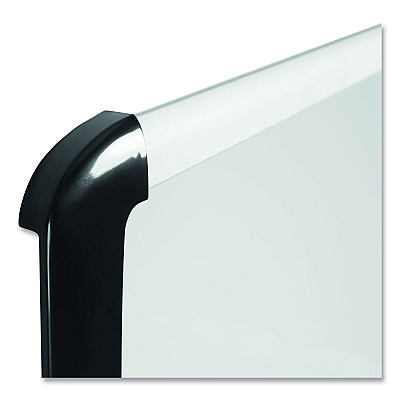 MasterVision Gold Ultra Magnetic Dry Erase Boards, 48 x 36, White Surface, Black Aluminum Frame (BVCMVI050201)