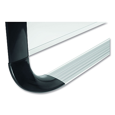 MasterVision Gold Ultra Magnetic Dry Erase Boards, 48 x 36, White Surface, Black Aluminum Frame (BVCMVI050201)