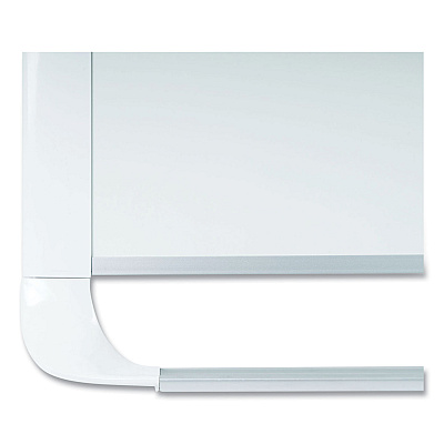 MasterVision Gold Ultra Magnetic Dry Erase Boards, 48 x 36, White Surface, White Aluminum Frame (BVCMVI050205)