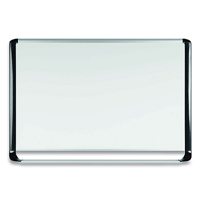 MasterVision Gold Ultra Magnetic Dry Erase Boards, 72 x 48, White Surface, Black Aluminum Frame (BVCMVI270201)