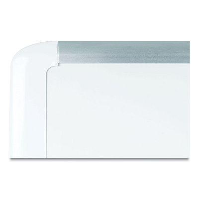 MasterVision Gold Ultra Magnetic Dry Erase Boards, 72 x 48, White Surface, White Aluminum Frame (BVCMVI270205)