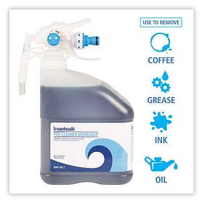 Boardwalk PDC Cleaner Degreaser, 3 Liter Bottle, 2/Carton (BWK4812)