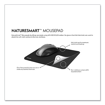 Allsop Naturesmart Mouse Pad, 8.5 x 8, Outrigger Beach Design (ASP31621)