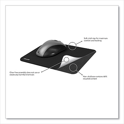 Allsop Naturesmart Mouse Pad, 8.5 x 8, Outrigger Beach Design (ASP31621)