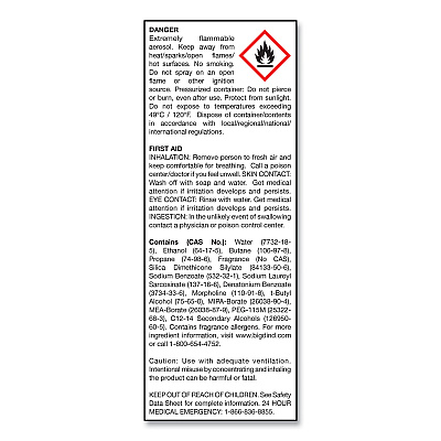 Big D Industries No-Vacuum Carpet Freshener, Fresh Scent, 14 oz Aerosol Spray, 12/Carton (BGD241)