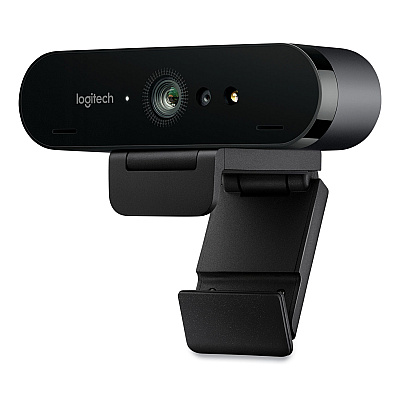 Logitech BRIO Ultra HD Webcam, 1920 pixels x 1080 pixels, Black (LOG960001105)
