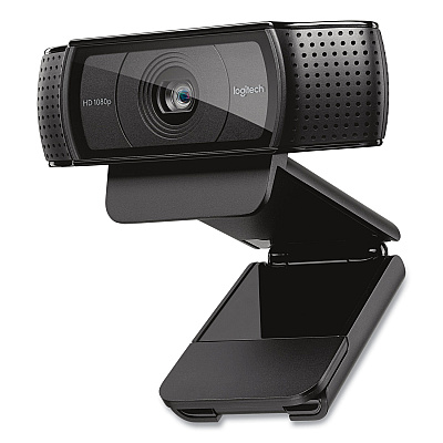 Logitech C920e HD Business Webcam, 1280 pixels x 720 pixels, Black (LOG960001384)