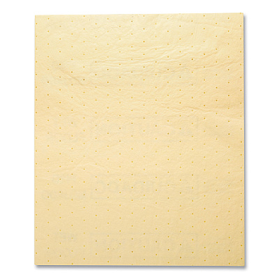 Rubbermaid Commercial Over-the-Spill Pad, Caution Wet Floor, 16 oz, 16.5 x 20, 22 Sheets/Pad (RCP4252YEL)