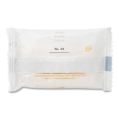 Dial Amenities Amenities Deodorant Soap, Pleasant Scent, # 3/4, 1,000/Carton (DIA00184A)