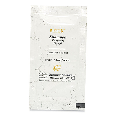 Breck Shampoo, Fresh Scent, 0.25 oz, 500/Carton (DIA20852)