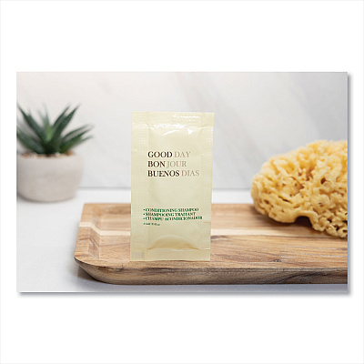 Good Day Conditioning Shampoo, Fresh Scent, 0.25 oz, 500/Carton (GTP485)