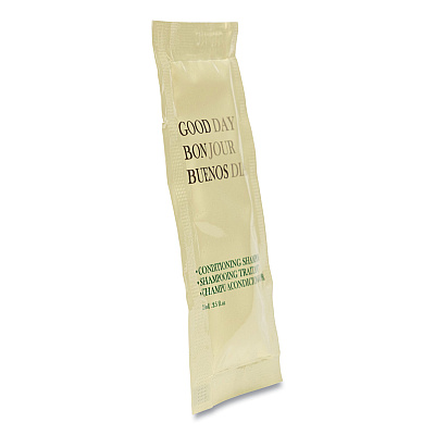 Good Day Conditioning Shampoo, Fresh Scent, 0.25 oz, 500/Carton (GTP485)