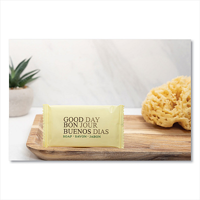 Good Day Amenity Bar Soap, Pleasant Scent, # 3/4, 1,000/Carton (GTP390075A)