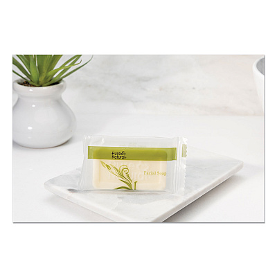 Pure & Natural Body and Facial Soap, Fresh Scent, # 3/4, 1,000/Carton (PNN500075)