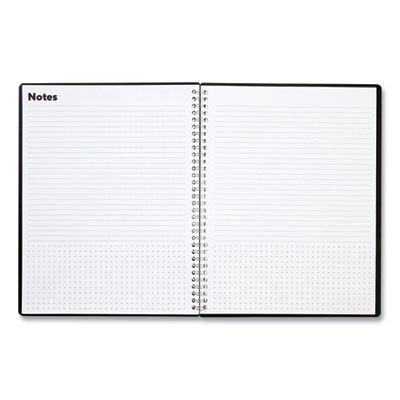 TRU RED Weekly Teacher Planner, Two-Page Spread (Nine Classes), 11 x 8.5, Black Cover (TUD5949821)