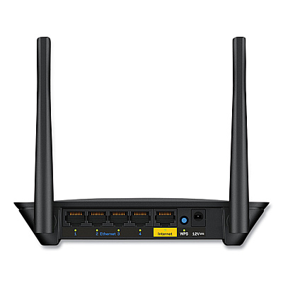 Linksys N600 Wireless Router, 5 Ports, Dual-Band 2.4 GHz/5 GHz (E25004B)